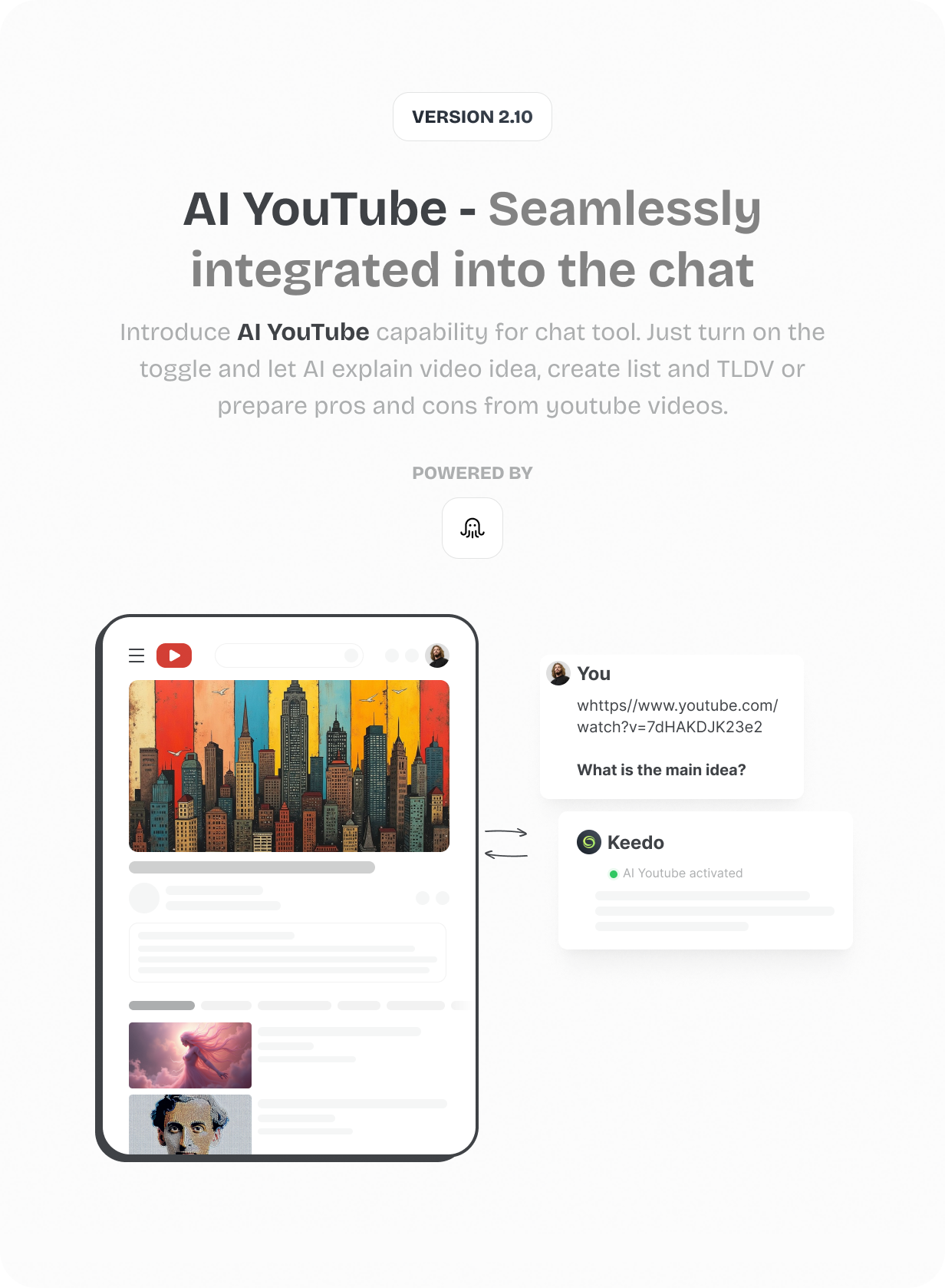 AI youtube @heyaikeedo #aikeedo