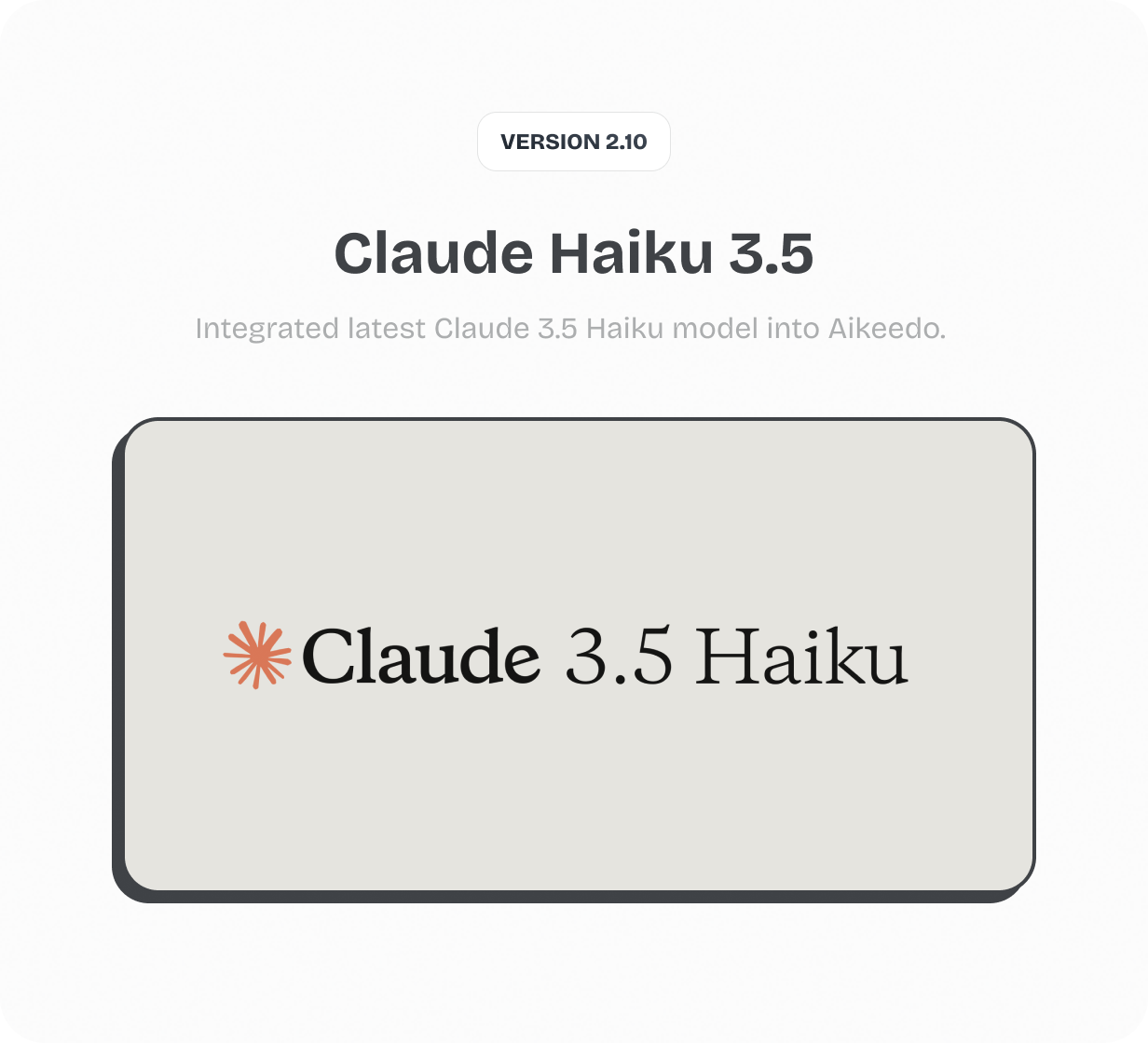 Claude 3.5 Haiku @heyaikeedo #aikeedo