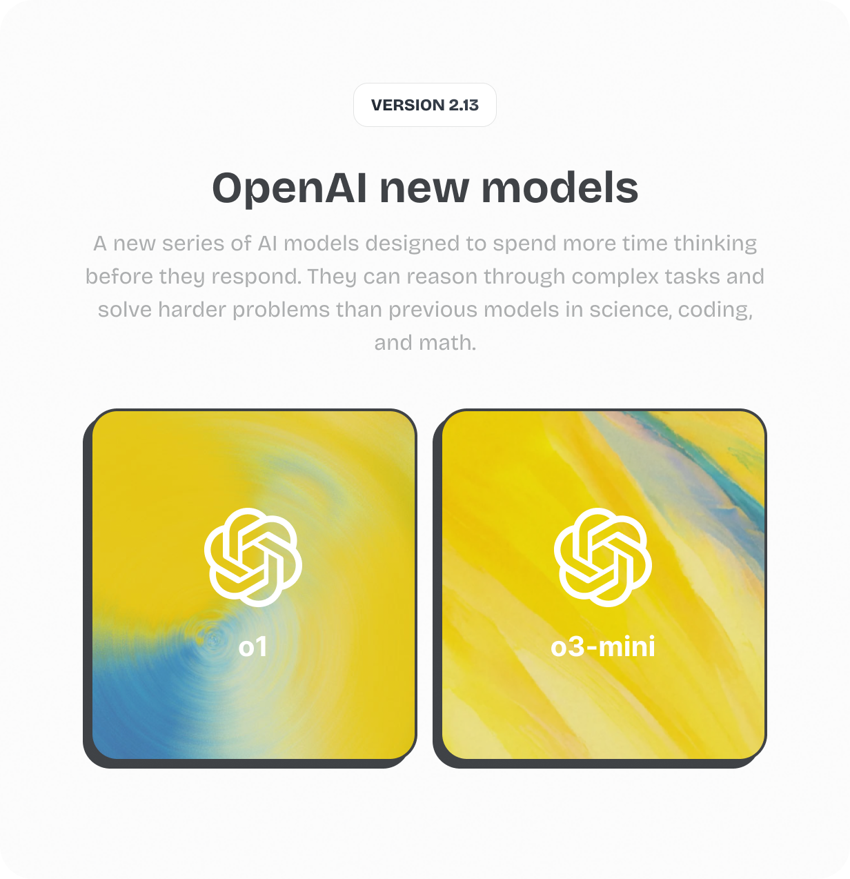 OpenAI models: o1 and o3-mini @heyaikeedo #aikeedo