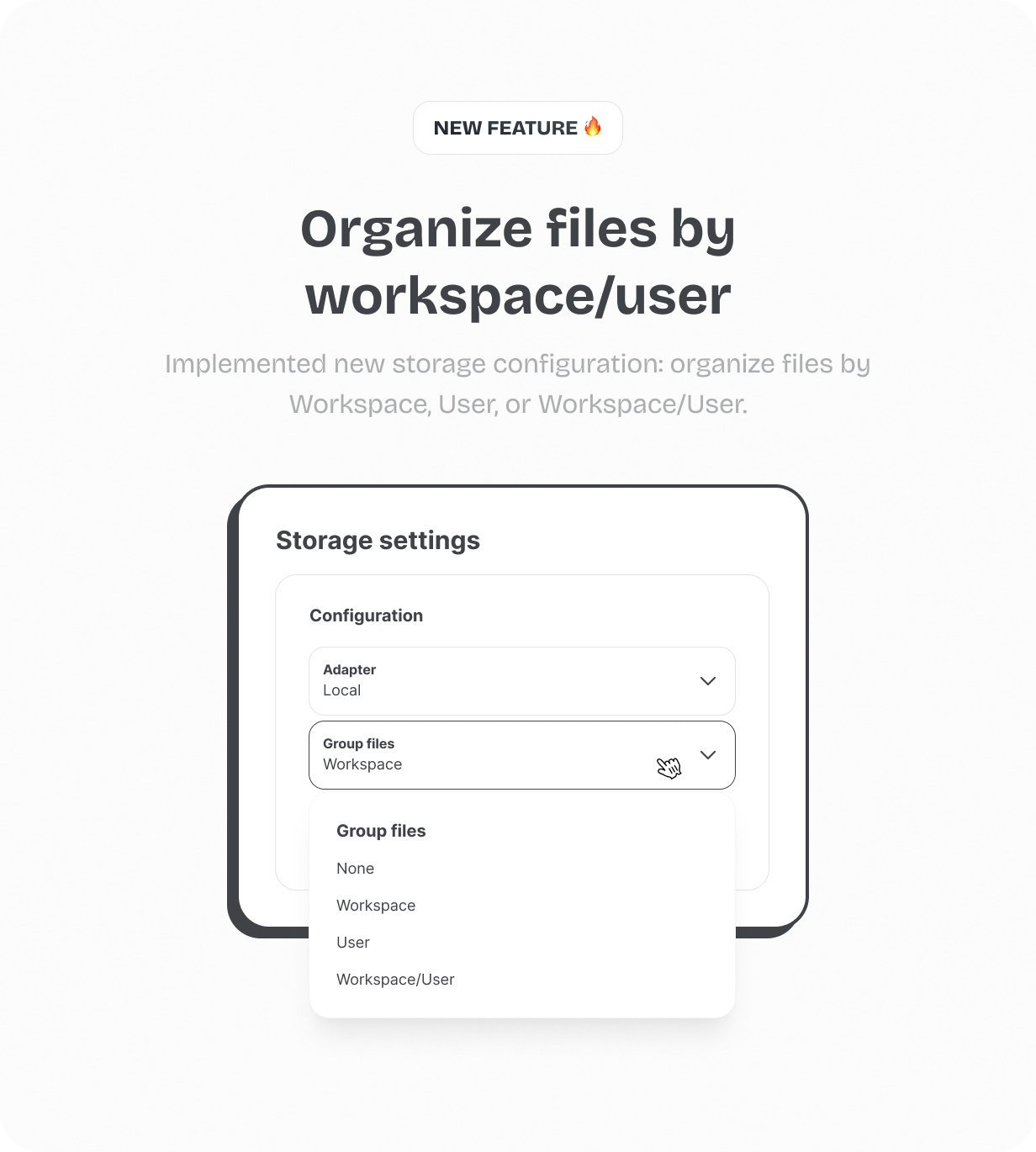 Organize files @heyaikeedo #aikeedo