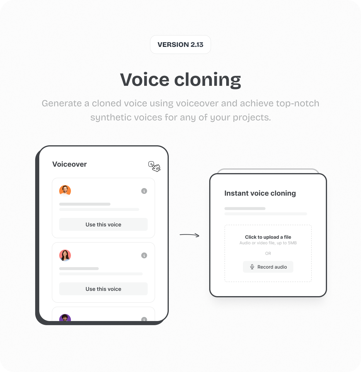 Voice cloning @heyaikeedo #aikeedo