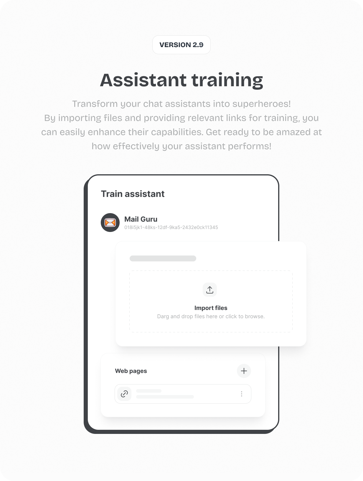Assistant training @heyaikeedo #aikeedo