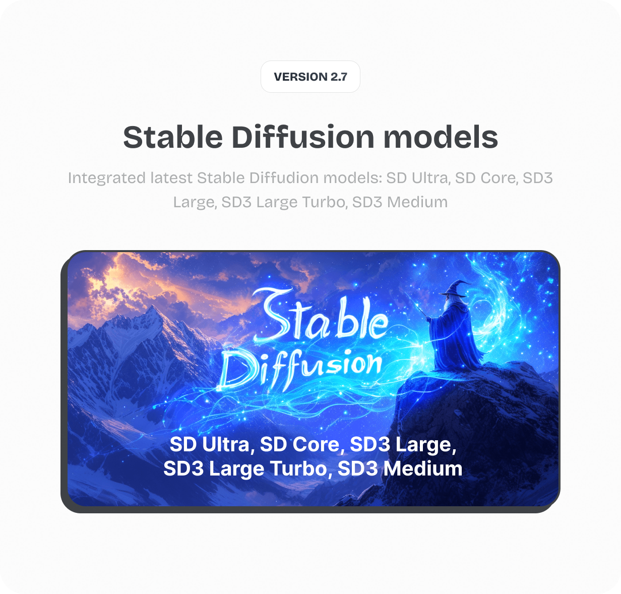 Stable Diffudion models: SD Ultra, SD Core, SD3 Large, SD3 Large Turbo, SD3 Medium @heyaikeedo #aikeedo