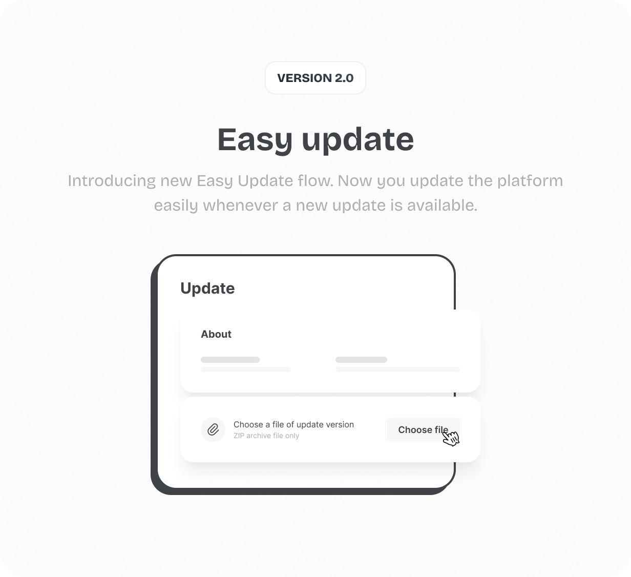 Easy update @heyaikeedo #aikeedo