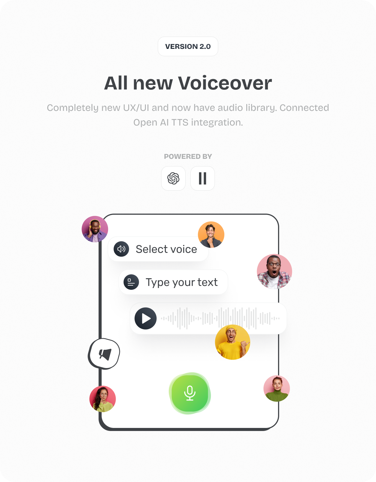 All new AI Voiceover @heyaikeedo #aikeedo