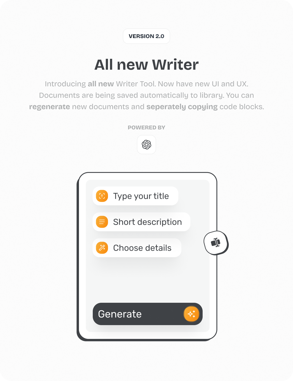 All new AI Writer @heyaikeedo #aikeedo
