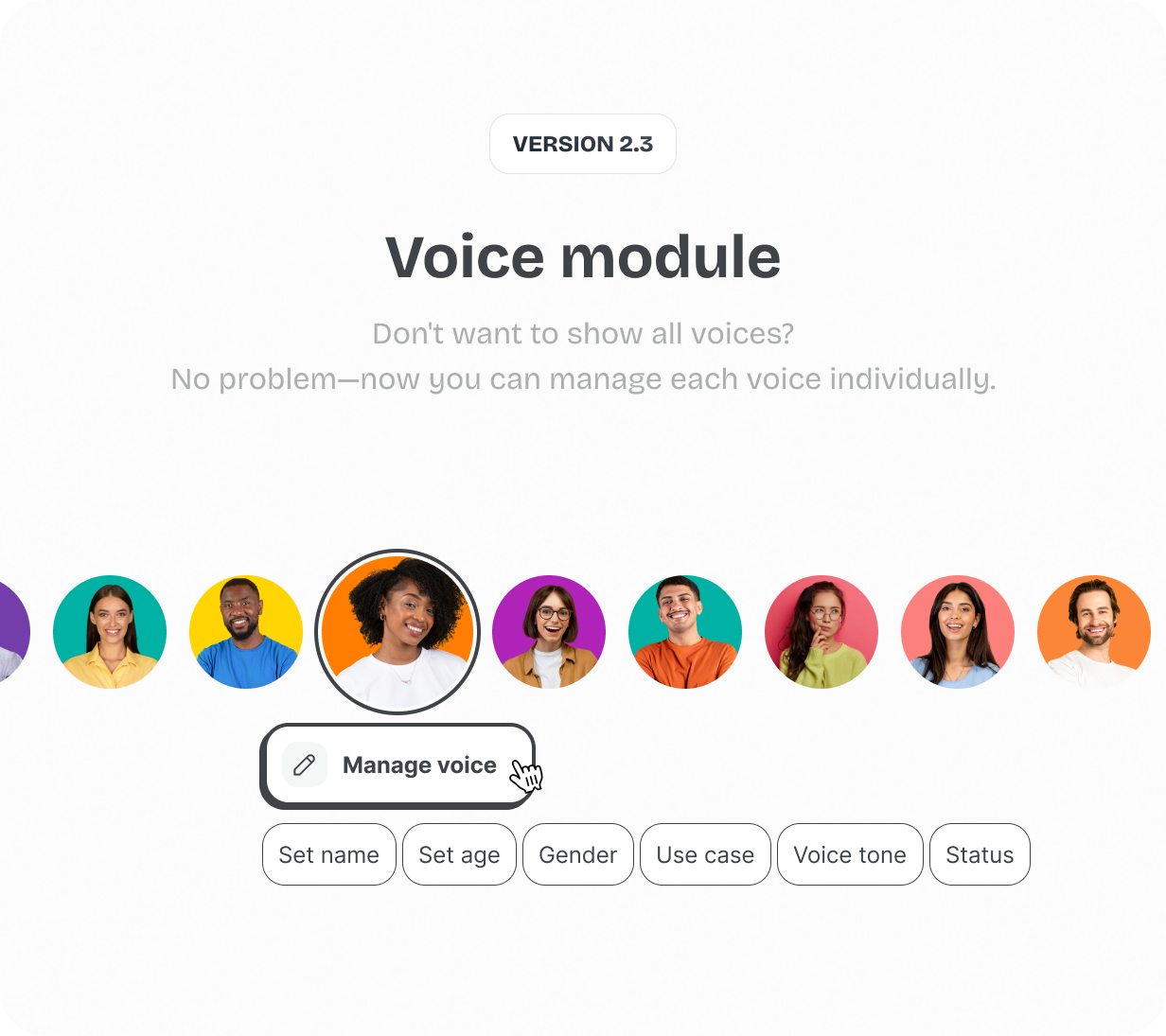 Voice module improvement @heyaikeedo #aikeedo